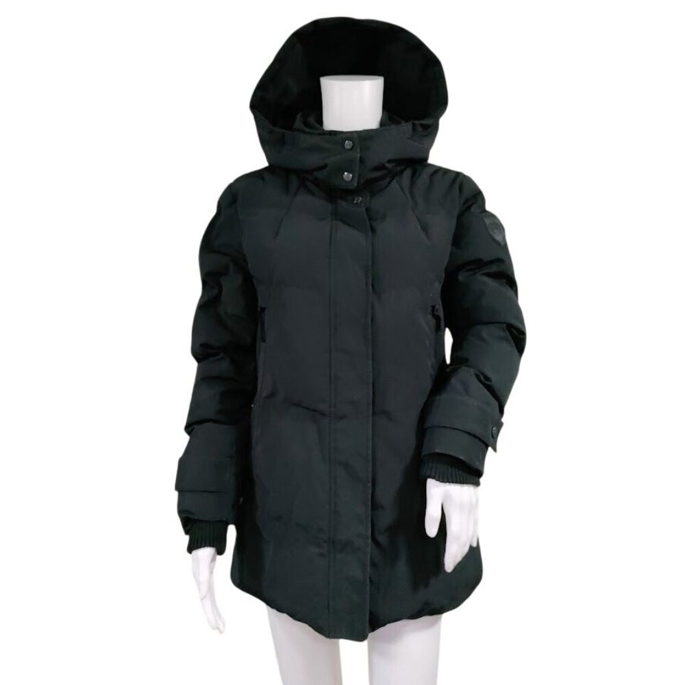 Vince Camuto Black Mid Down Quilter Winter Puffer Size S